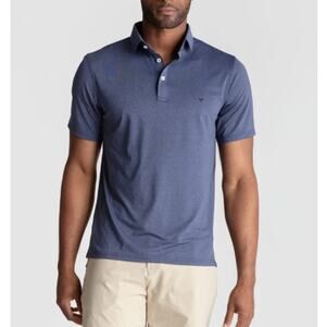 Birddogs The Phil Wagersons NoFlop Golf Polos Navy Heather Size L
